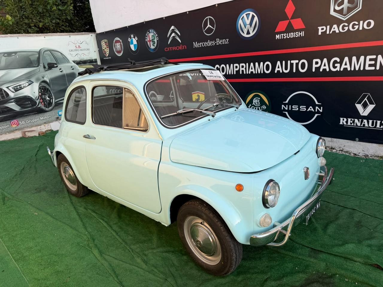 Fiat 500 1973 D'EPOCA RIMESSA A NUOVO