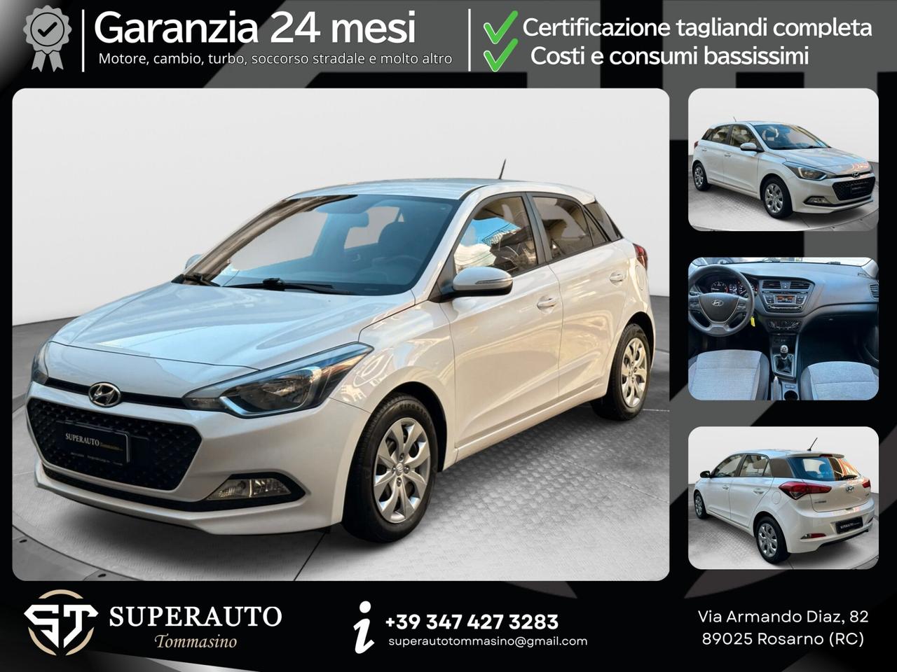 Hyundai i20 1.1 CRDi 12V 5 porte Garanzia 24 mesi