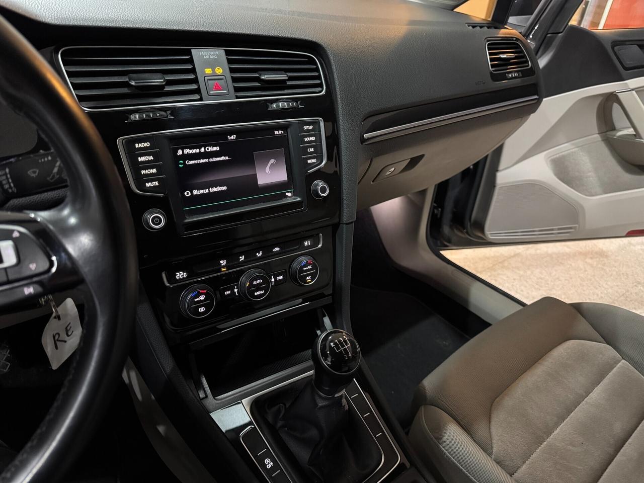 Volkswagen Golf 7 TDI 1.6 5p 110 CV Highline BlueM