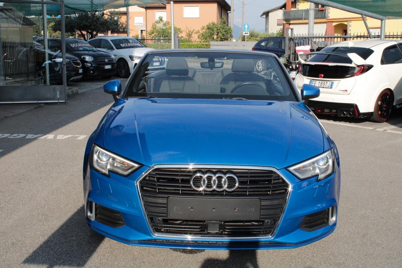 Audi A3 Cabrio 35 TFSI S-tronic S-LINE ADMIRED SEDILI SPORTIVI PRONTA CONSEGNA!