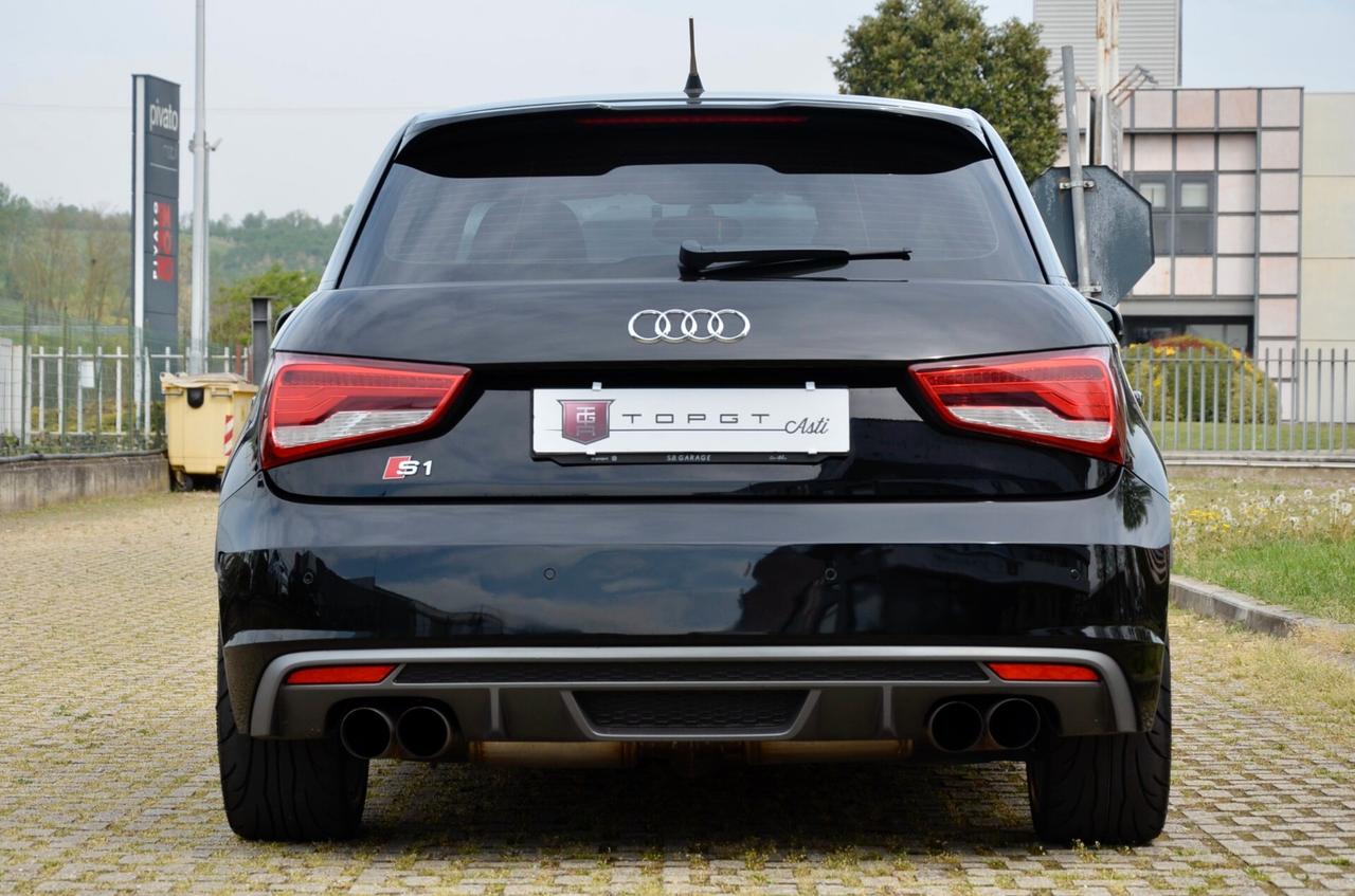 AUDI S1 SPORTBACK 2.0 TFSI QUATTRO 231cv 5p, UFF ITALIANA, KEYLESS, XENO, SEDILI IN PELLE, 18", PERMUTE