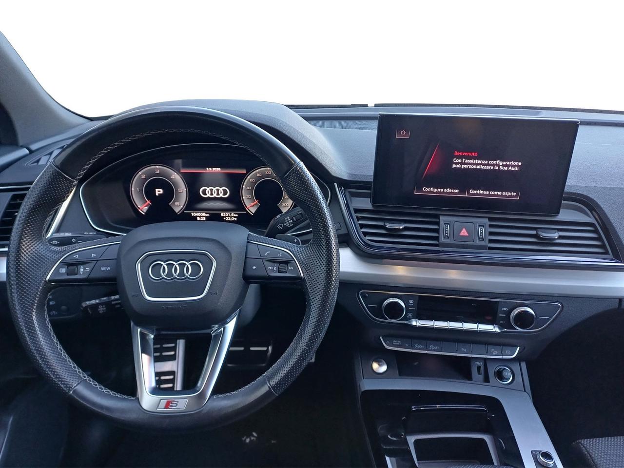 Audi Q5 sportback 40 2.0 tdi mhev 12v s line quattro s-tronic