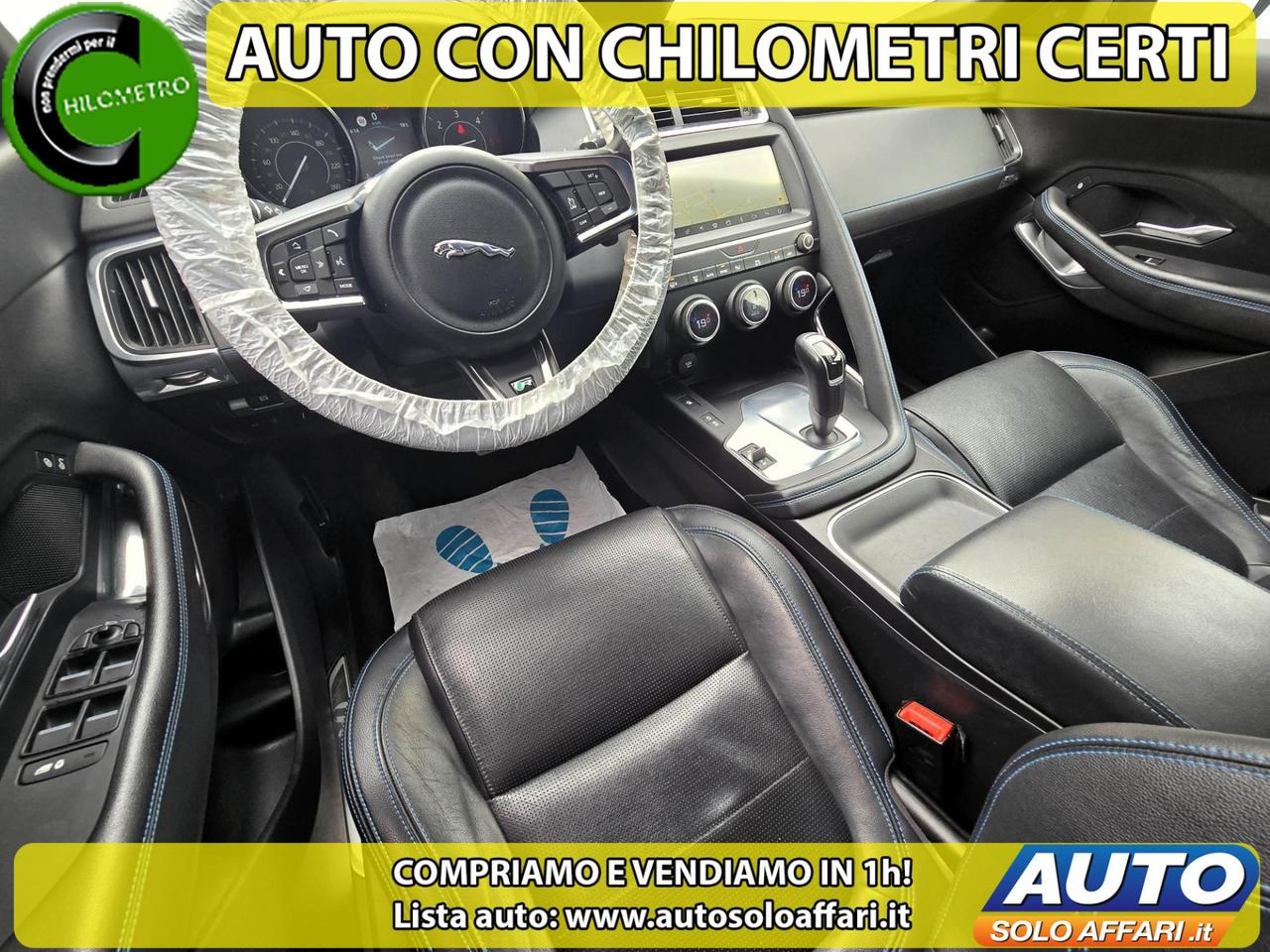 Jaguar E-Pace 2.0D R-DYNAMIC S AWD 180CV AUTO EUR6D TETTO/CAMERA/NAVI