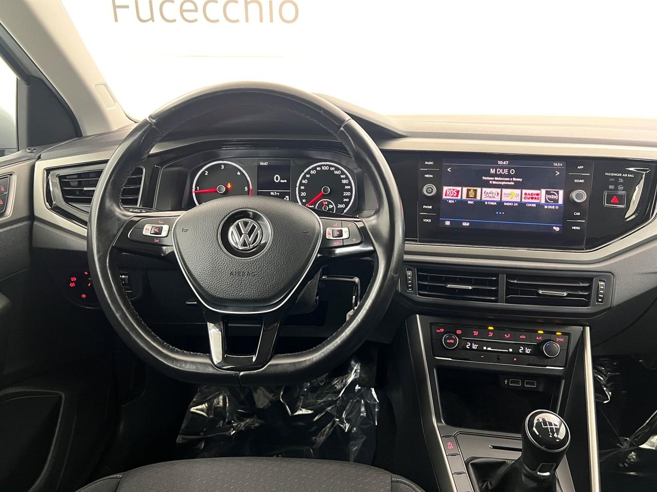 VOLKSWAGEN Polo VI 2017 Polo 5p 1.6 tdi Comfortline 80cv
