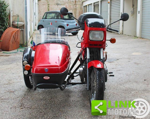 JAWA 350 Twin Sport Sidecar 562 Sidecar + carrellino