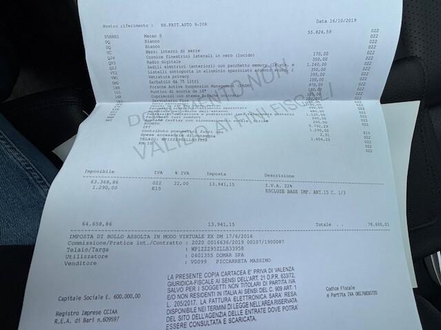 Porsche Macan 3.0 S PASM 2019