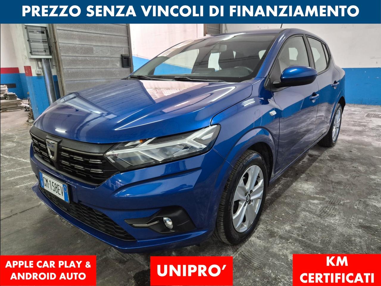 SANDERO 1.0 *PREZZO VERO* GARANZIA 12 MESI- IVA DEDUCIBILE