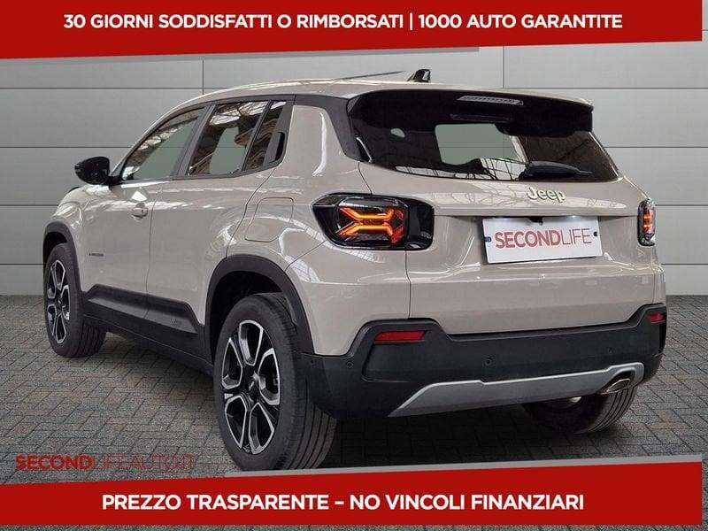 Jeep Avenger 1.2 turbo Summit fwd 100cv