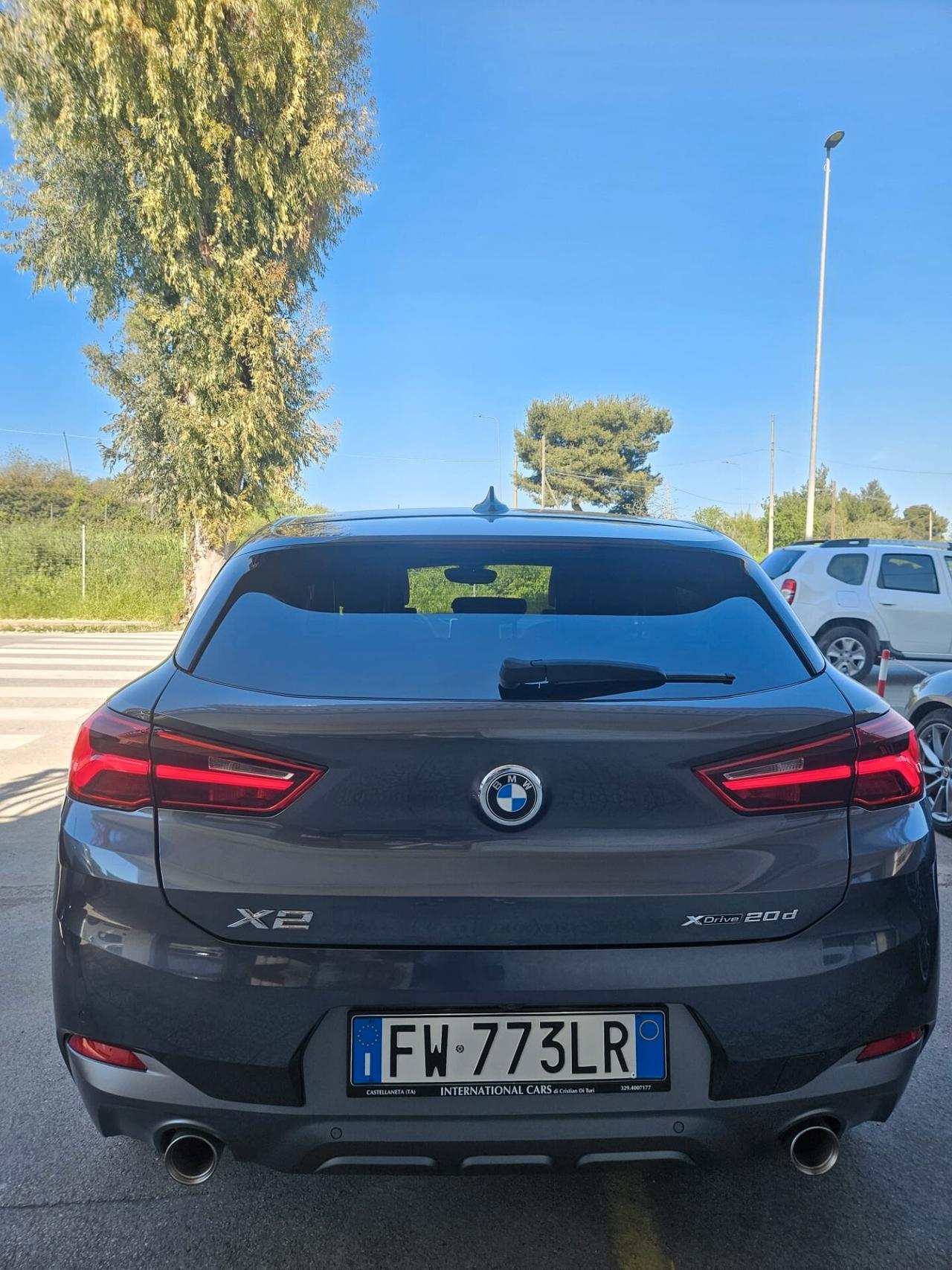 BMW X2 XDrive 20d M SPORT X 190cv UNICO PROPRIETARIO