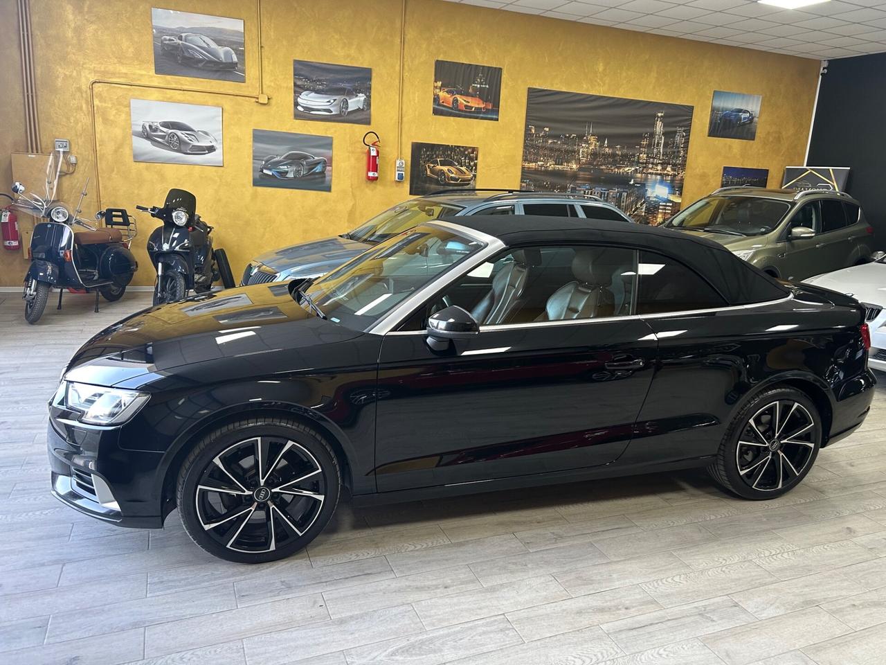 AUDI A3 CABRIO 1.6 Tdi 110 cv “NAVI/PELLE/18”-2016