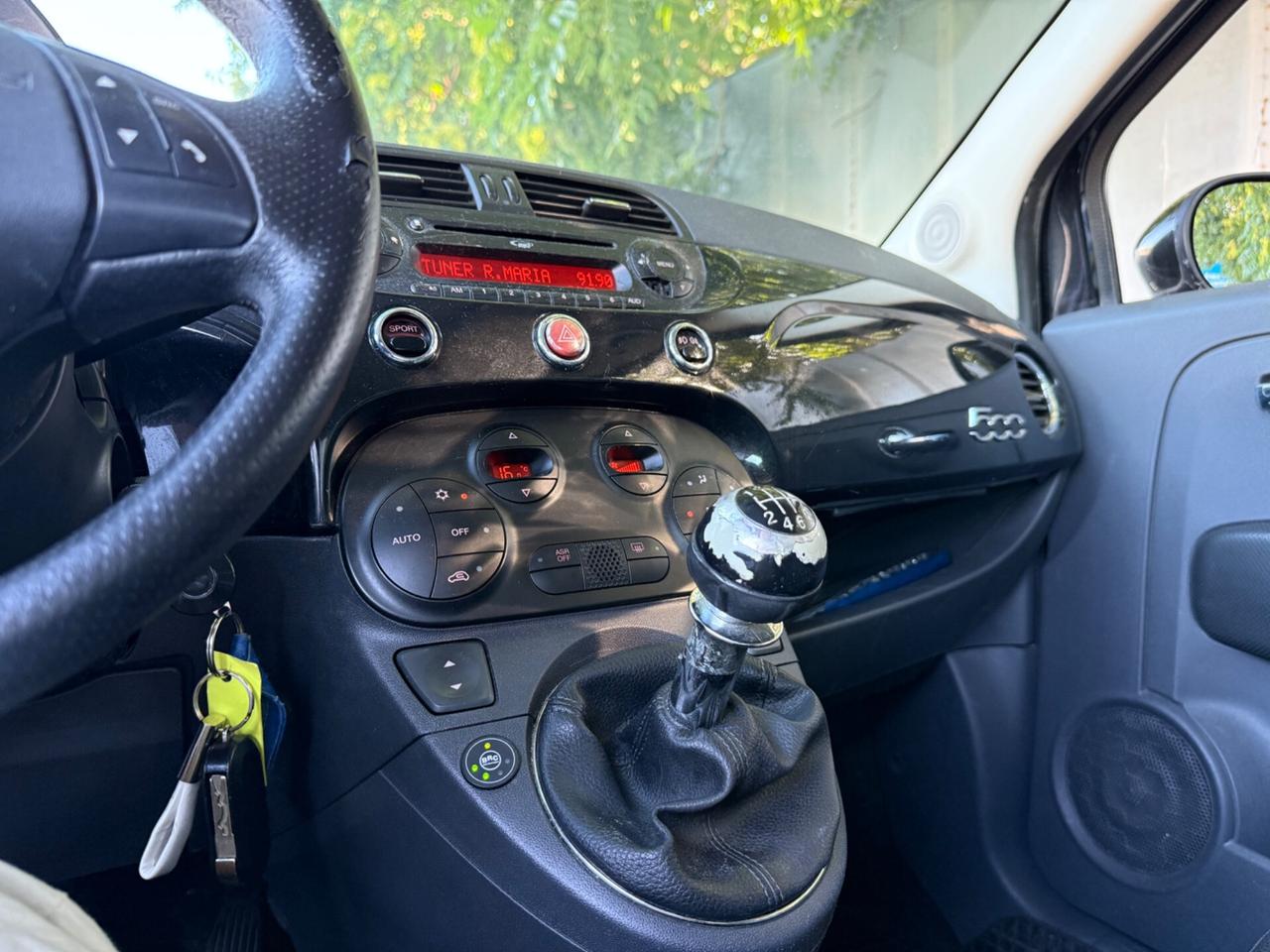 Fiat 500 Sport 100HP 1.4benz/GPL con 130milaKM SUPERfull
