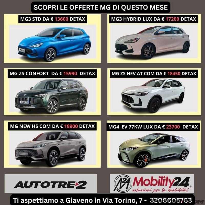 MG MG4 NUOVA MG4 E Standard 49 KWh TUA DA € 20200!! DETAX