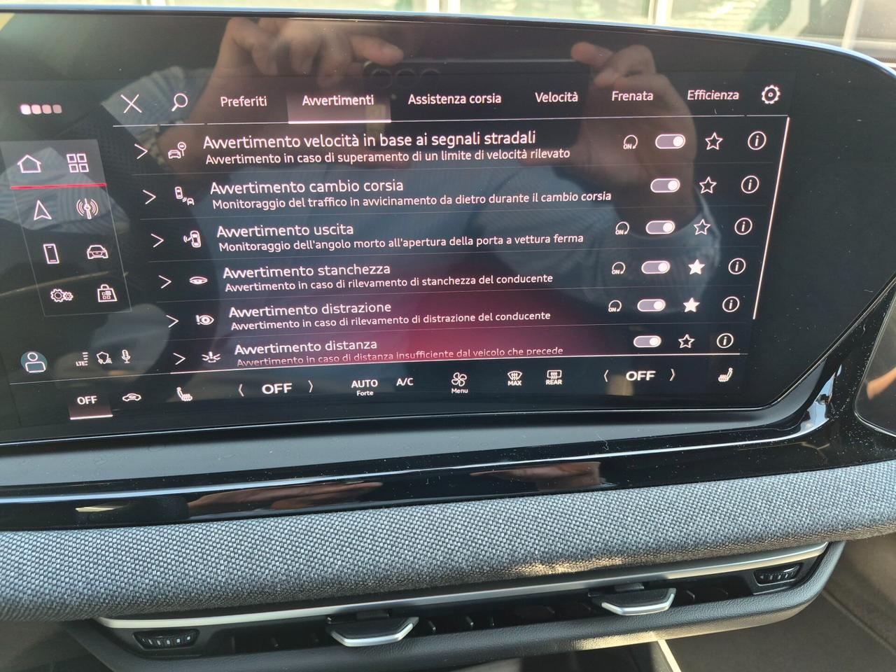 Audi A5 AVANT 2.0 TDI/MHEV S LINE INTERNO S LINE ESTERNO S-TRONIC BLACK PACK MATRIX DISPLAY PASSEGGERO ACC 360°