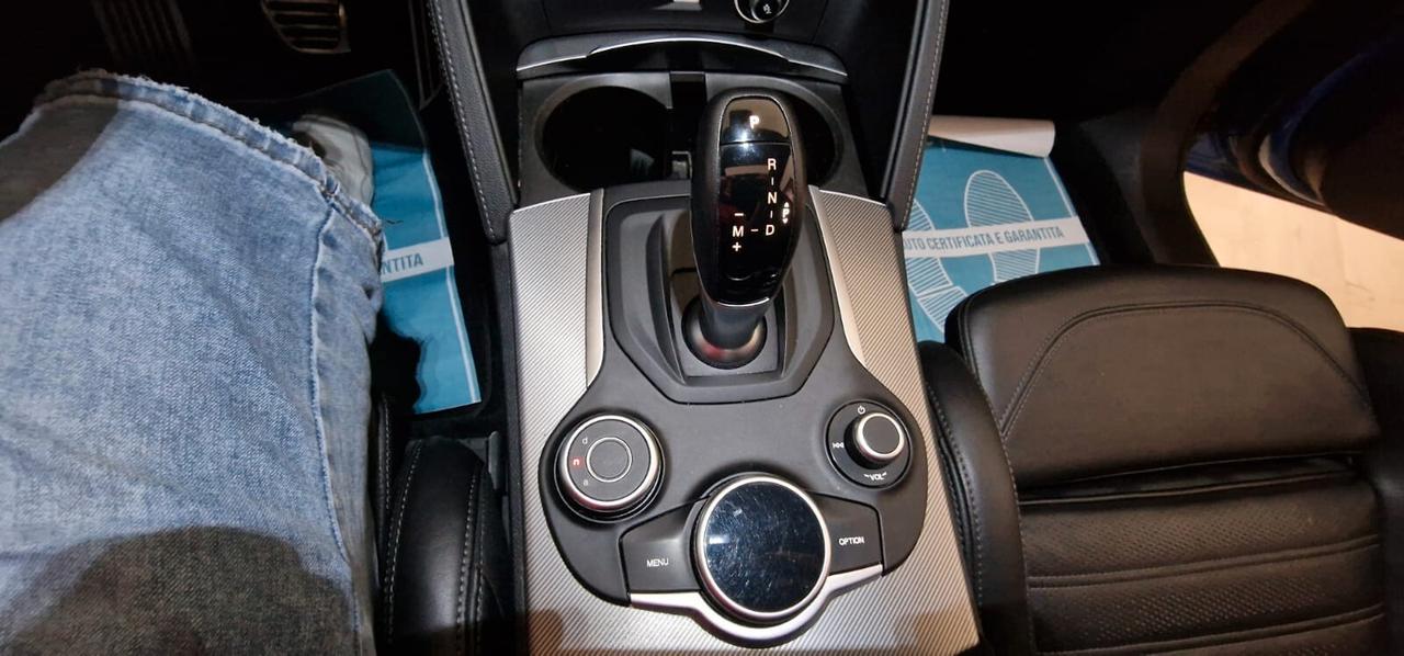 STELVIO 2.2 JTM 210 CV VELOCE BLU MISANO TETTO PANORAMICO