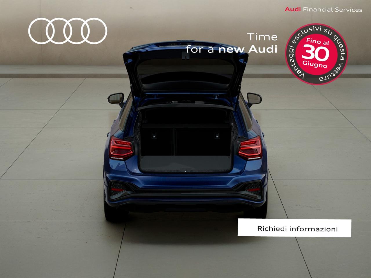 Audi Q2 40 2.0 tfsi identity black quattro s-tronic