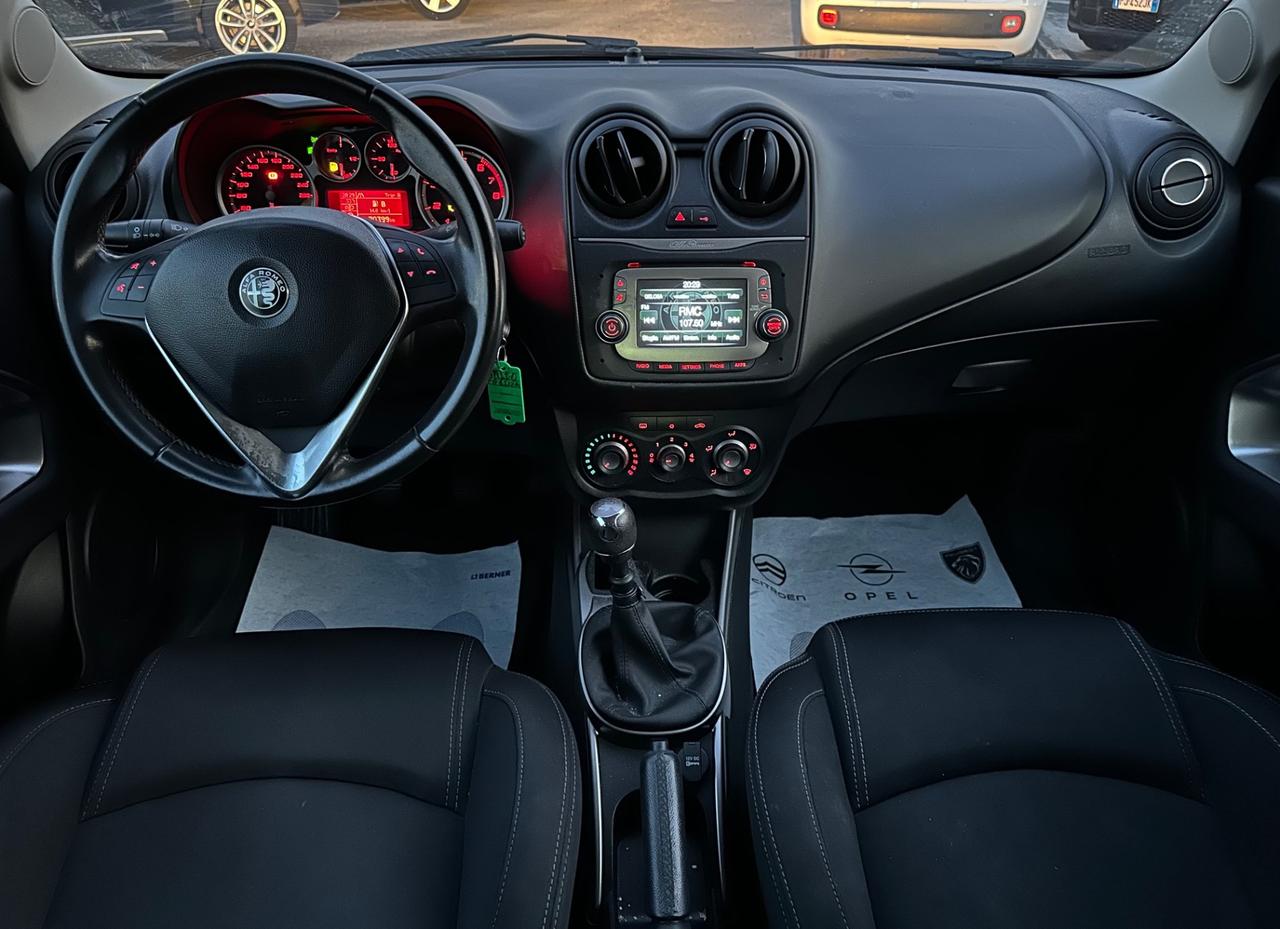 Alfa Romeo MiTo 1.4 benz restyling 2017 km 69.000 certificati