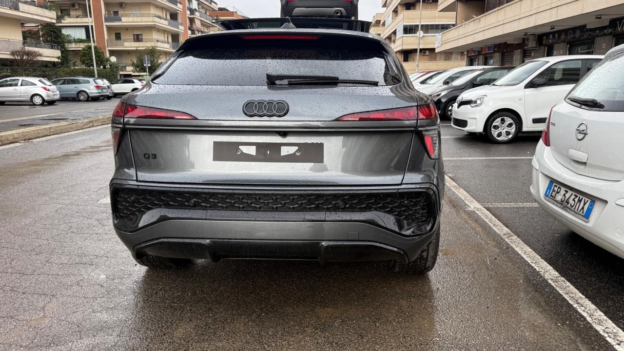 Audi Q3 35 TDI S tronic line edition NEW MODELL LED PDC PELLE MATRIX TETTO APRIBILE PACK LUCI AMBIENTE