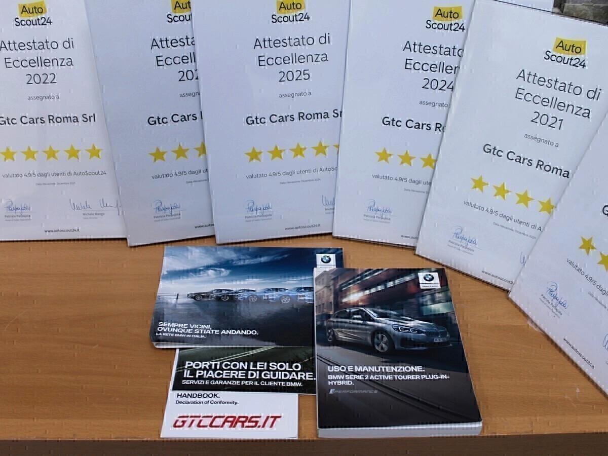 Bmw 225 XE FullLED Pelle Tetto NavPro CAM TAGLIANDI BMW