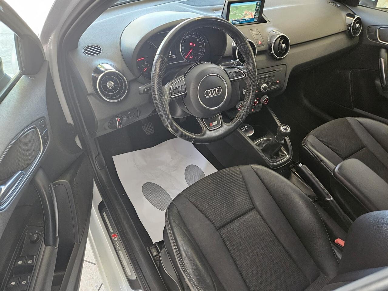 Audi A1 SPB 1.6 TDI Sline 90cv neopatentati