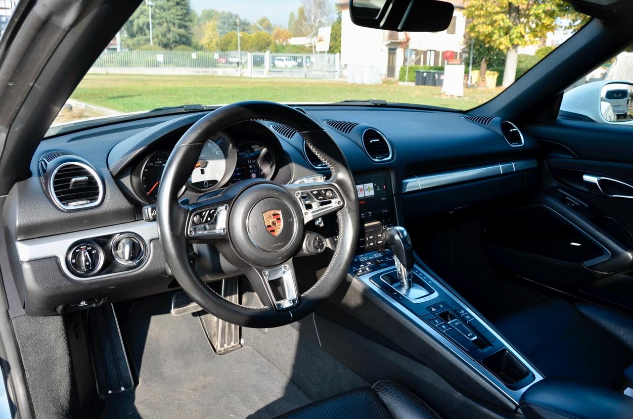 PORSCHE 718 BOXSTER S 2.5 350cv PDK, ECCELLENTI CONDIZIONI, PRIMA VERNICE, SERVICE PORSCHE, UFF ITALIANA, EURO 6C, HI-FI BOSE, SPORT CHRONO, FARI PDLS, PERMUTE