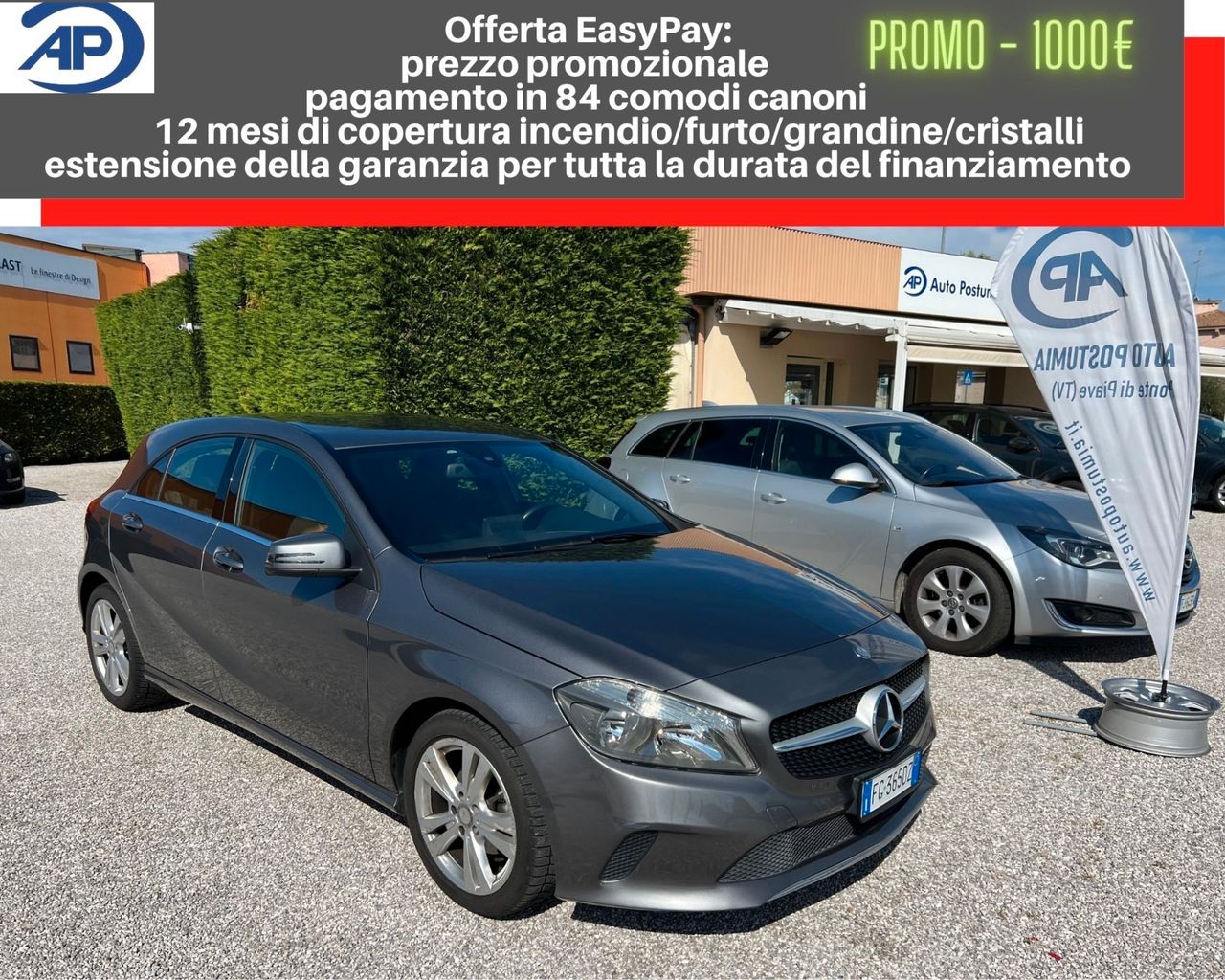 Mercedes-Benz A 180 d Business auto *Navigatore*InterniPelleTessuto