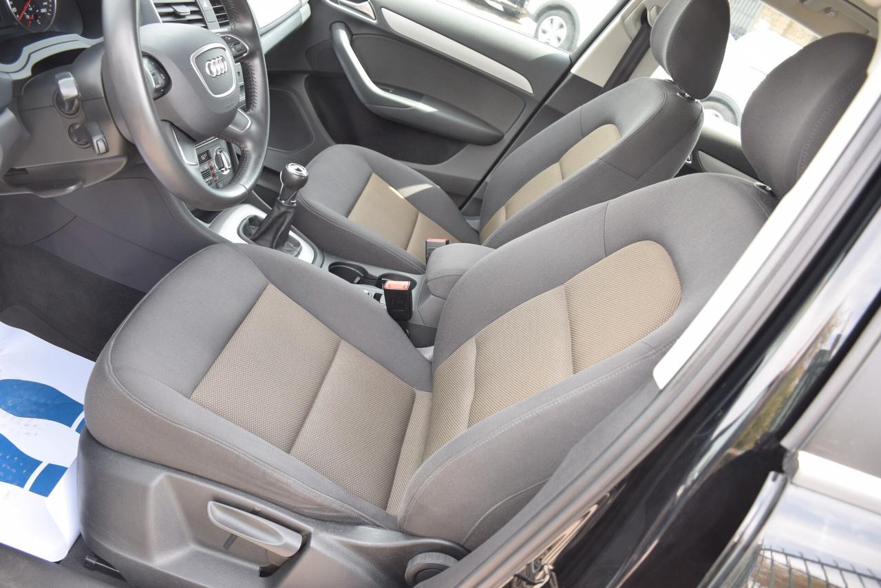 Audi Q3 2.0TDI 140CV 6M NAVI CRUISE SENSORI FULL