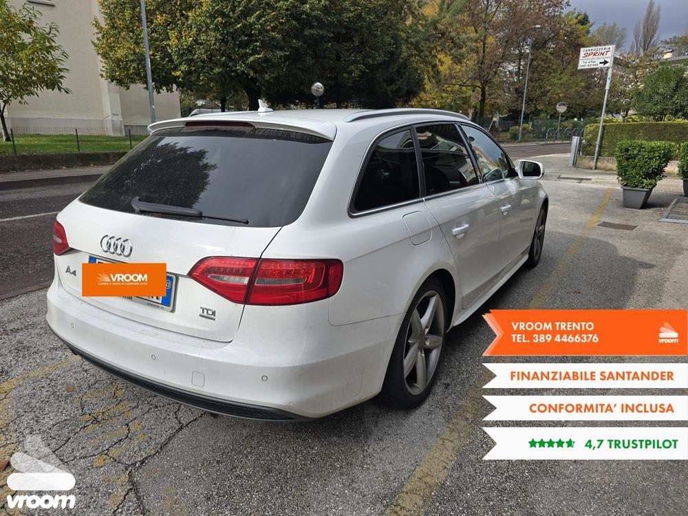 AUDI A4 4ª serie A4 Avant 2.0 TDI 177 CV quatt...