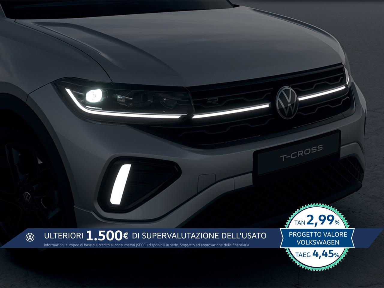 Volkswagen T-Cross 1.0 tsi r-line plus 115cv