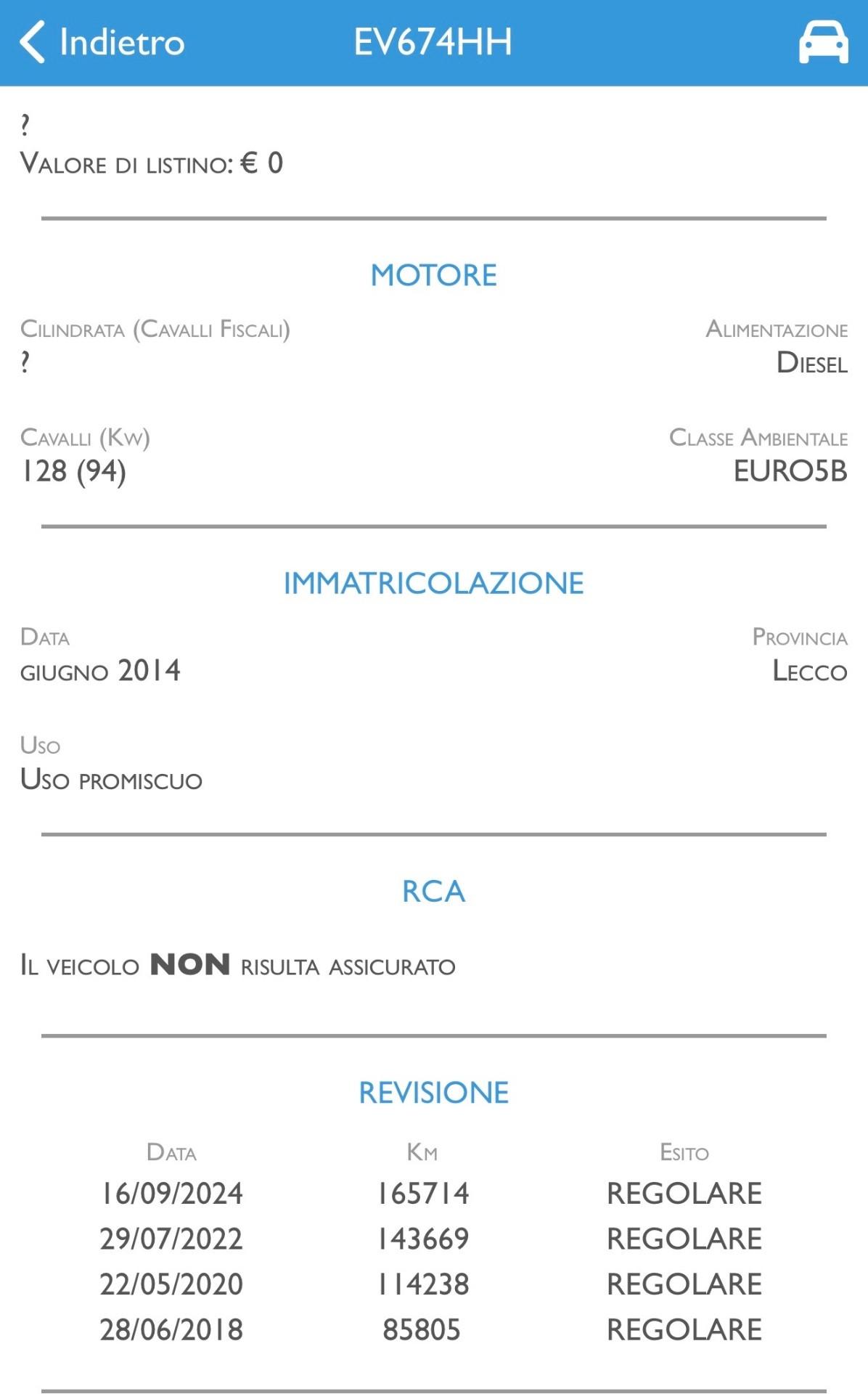 Fiat Scudo 2.0 MJT 130CV 2014 neopatentati