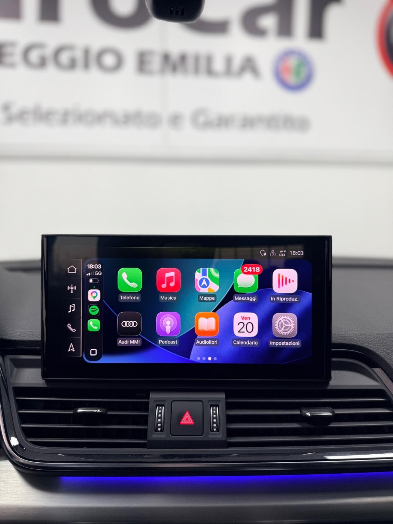 Audi Q5 SPB 40 2.0 TDI 204CV MHEV quattro S tronic S line plus 10/2022 EURO 6D