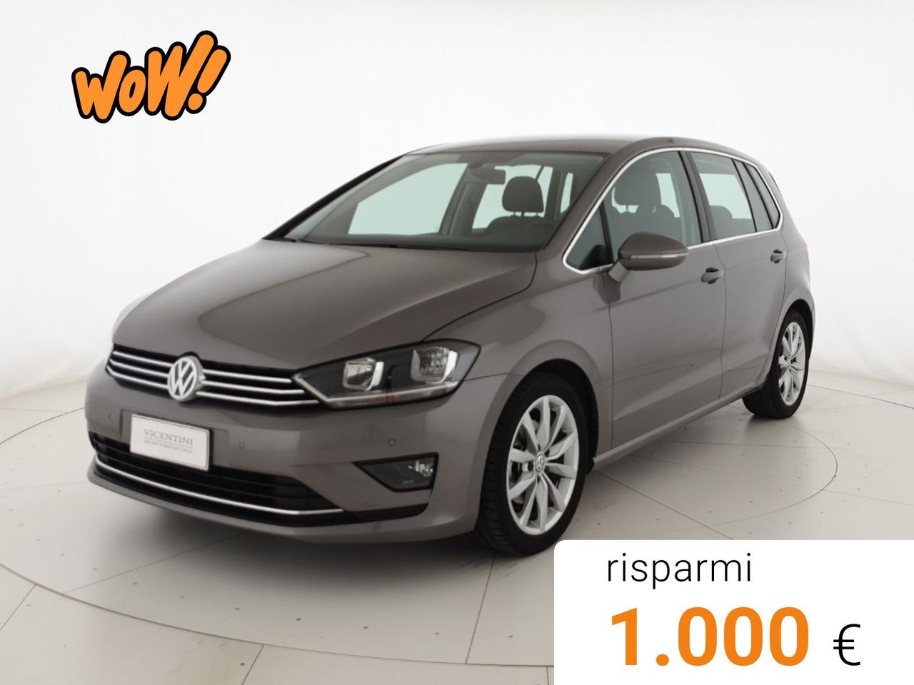 Volkswagen Golf sportsvan 1.6 tdi highline 110cv