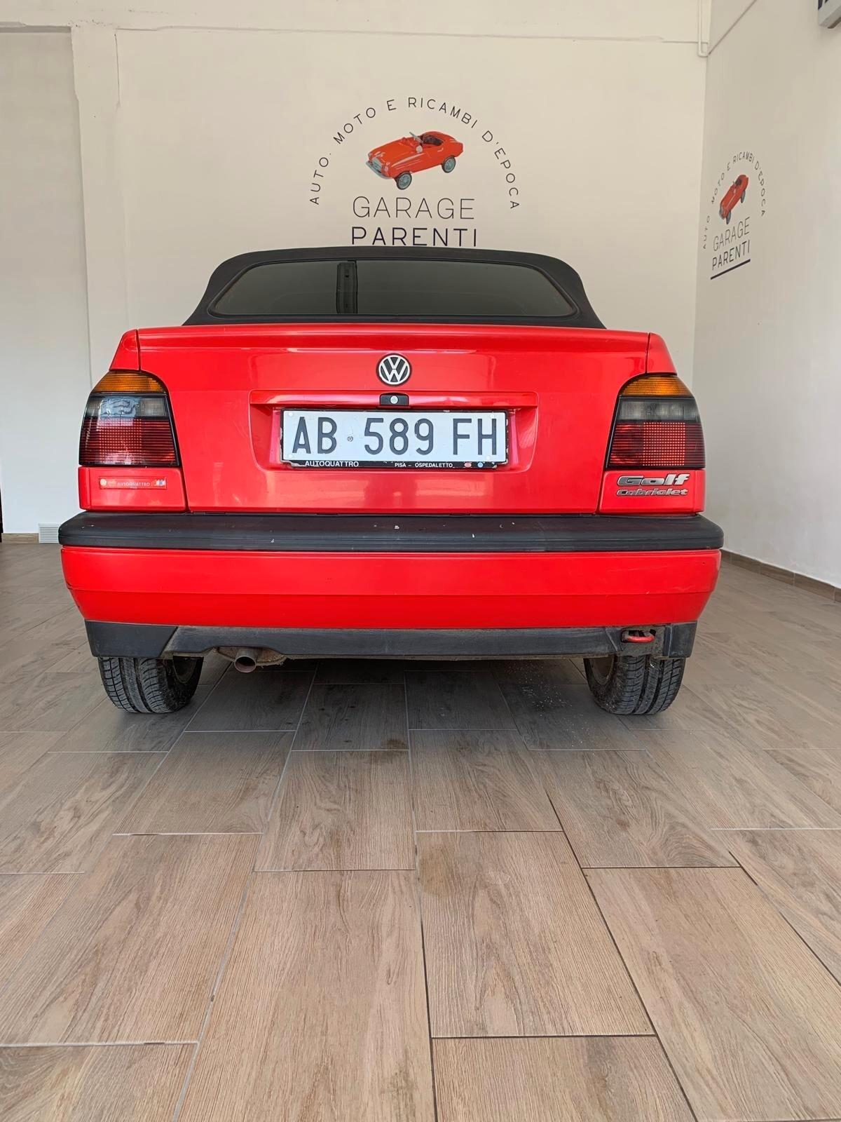Volkswagen Golf Cabriolet Golf 1.8/90 CV cat