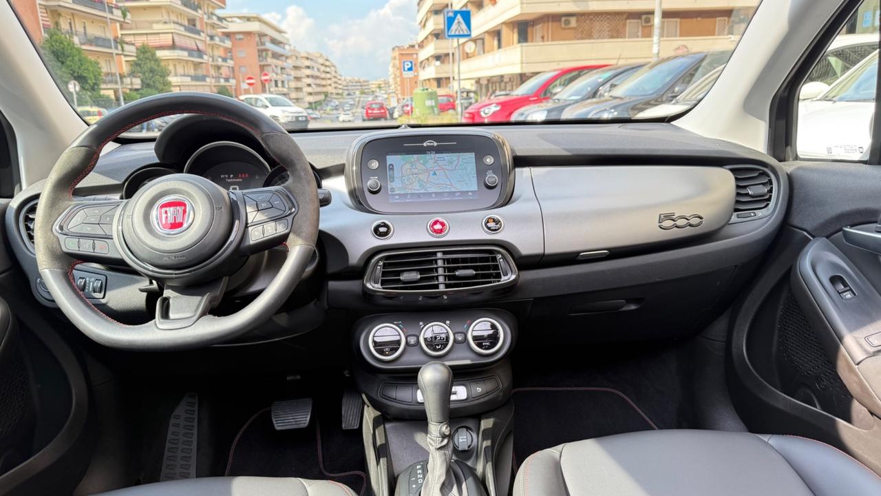 Fiat 500X 1.5 T4 Hybrid 130 CV DCT Sport C.AUTOMATICO LED NAVI TETTO APRIBILE CERCHI 18 PELLE KAMERA PDC