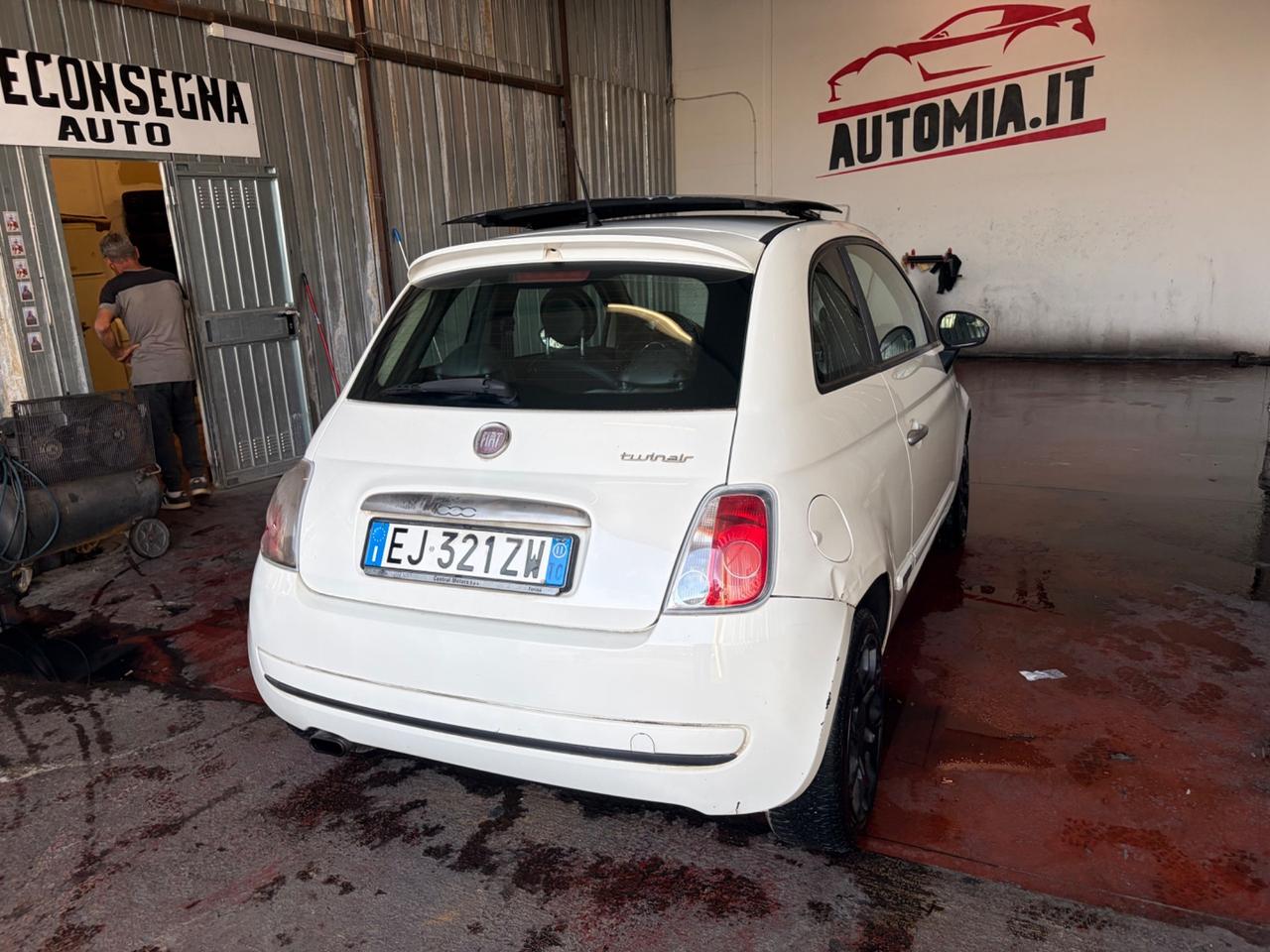 Fiat 500 0.9 TwinAir Turbo Sport - TETTO APRIBILE - SPORT - CERCHI NERI