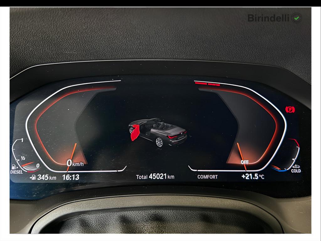 BMW Serie 4 Cbr(G23/83) - 420d 48V Cabrio Msport