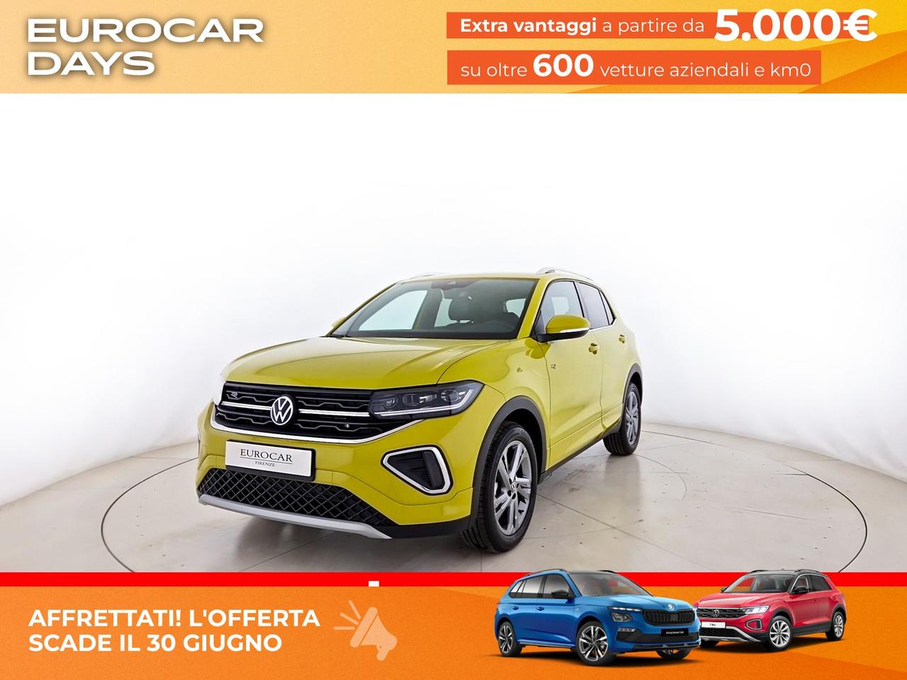 Volkswagen T-Cross 1.0 tsi r-line 115cv