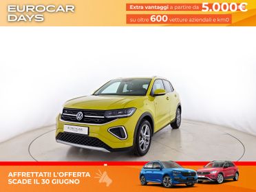 Volkswagen T-Cross 1.0 tsi r-line 115cv