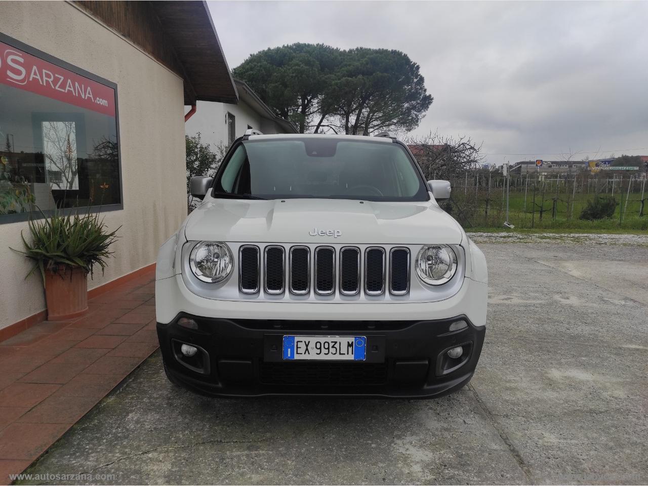 JEEP Renegade 1.6 Mjt 120CV Limited 3 ANNI GARANZIA -- 15GG SODDISFATTI O RIMBORSATI