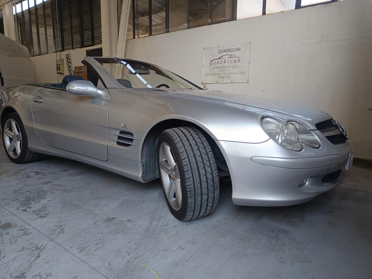 Mercedes-benz SL 500 R230 V8 ASI – 99.000 KM PELLE BLU AUTOMATICA