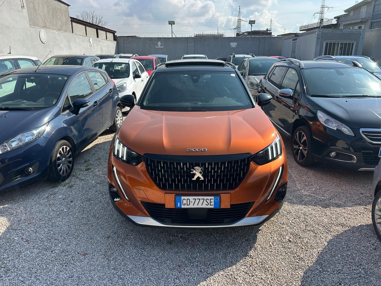 Peugeot 2008 BlueHDi 130 EAT8 GT 2021 TETTO APRIBI