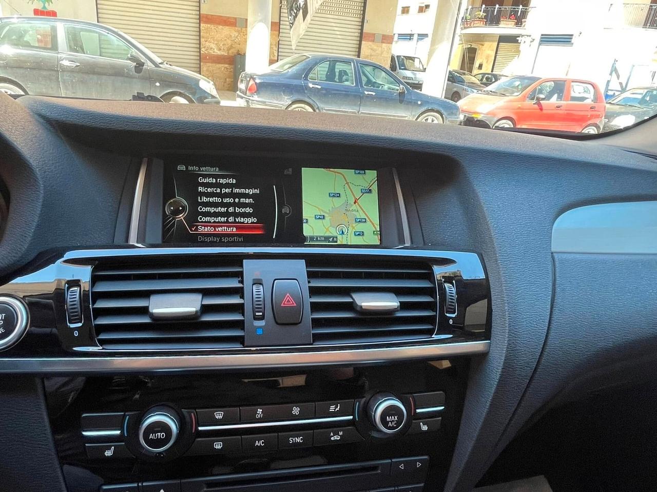 Bmw X3 xDrive20d xLine TETTO NAVY PELLE LED 360