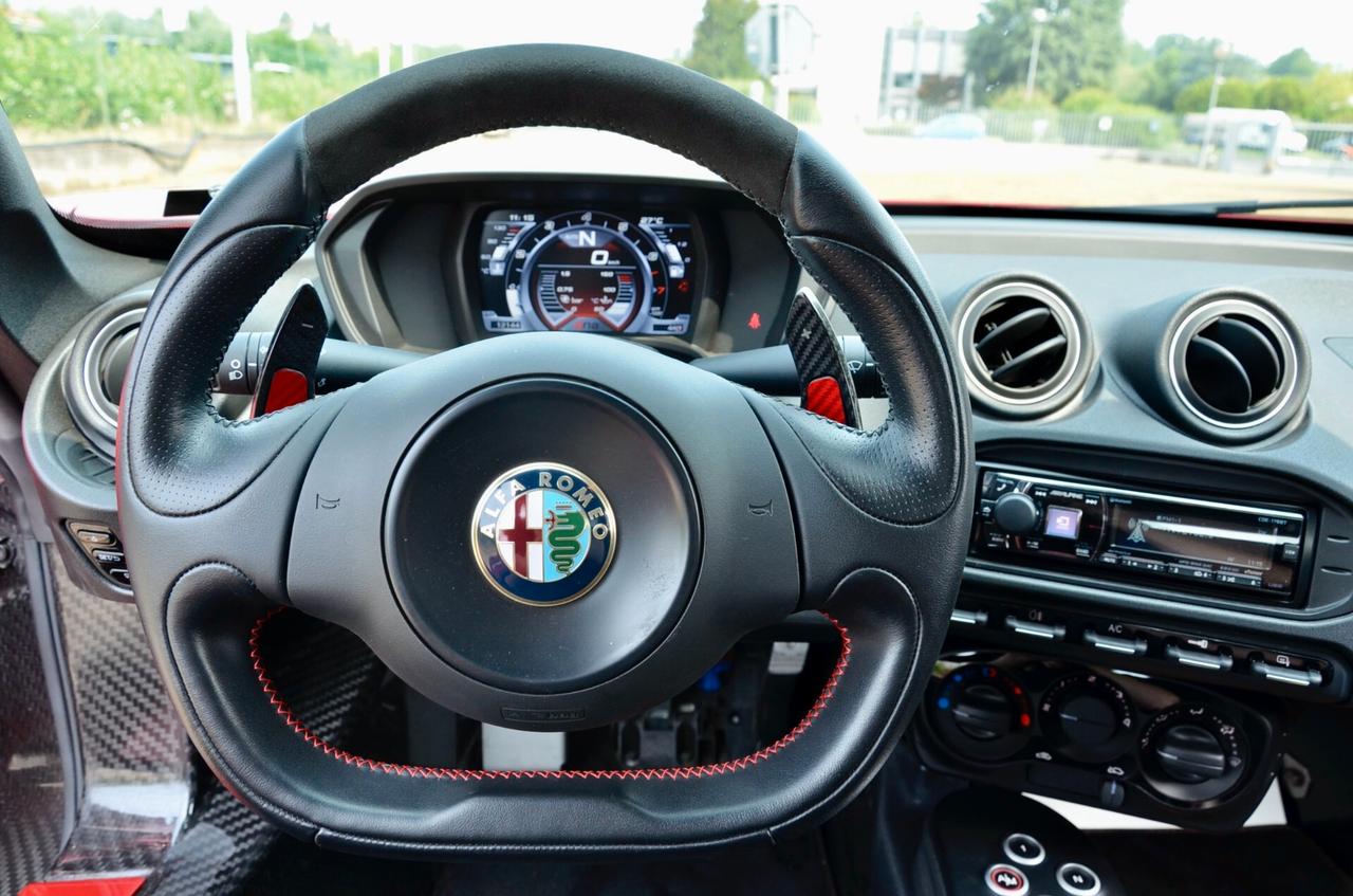 ALFA ROMEO 4C SPIDER 1750 TBI 240cv TCT, ROSSO COMPETIZIONE, EURO 6B, PERMUTE