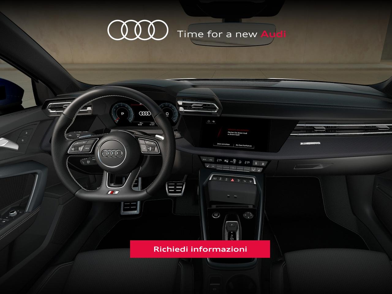 Audi A3 sportback 1.5 tfsi mhev s line edition 150cv s-tronic