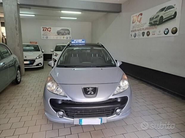Peugeot 207 sw 1.6 hdi unico prop 2008 tetto aprib