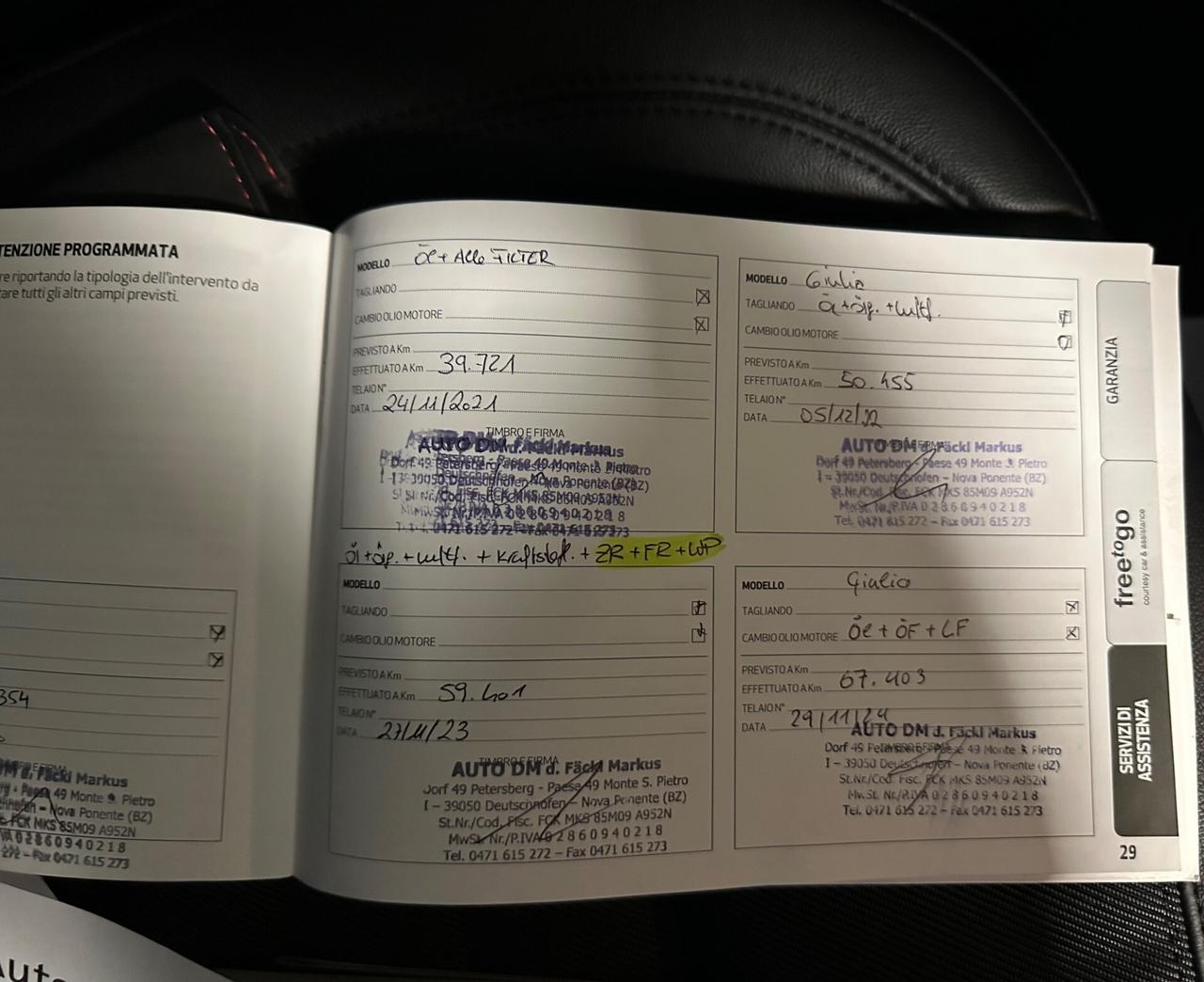 Alfa Romeo Giulia 2.2 Turbodiesel 180 CV AT8 Business Sport Launch Ed.