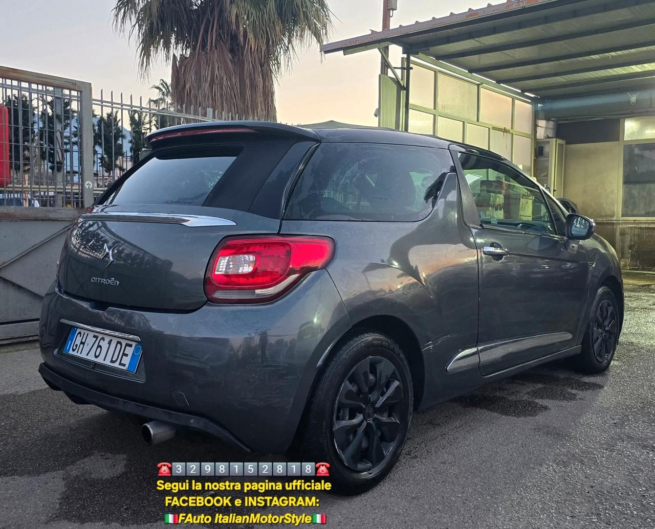 Ds DS3 DS 3 1.2 VTi 82 So Chic Cabrio