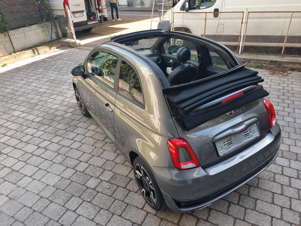 Fiat 500 C 1.2 SPORT anno2018 km64000 neopat