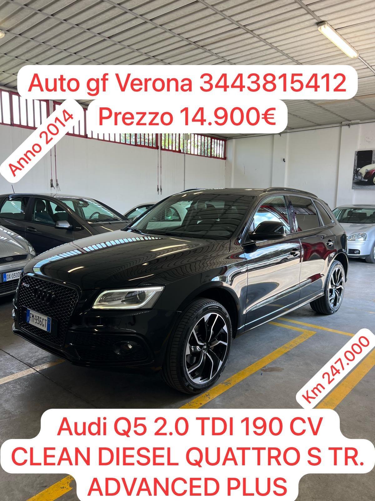 Audi Q5 2.0 TDI 190 CV clean diesel quattro