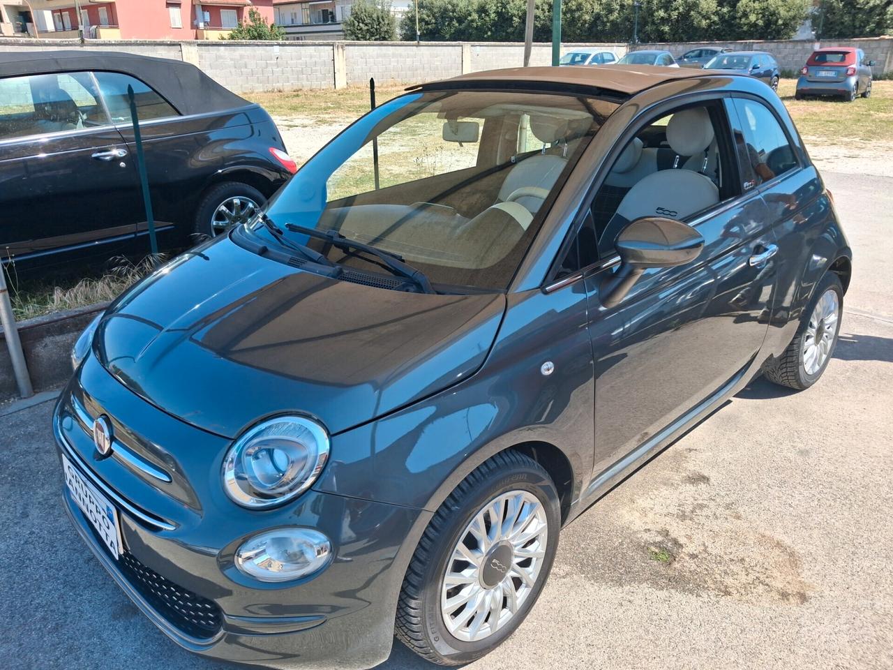 Fiat 500 C 1.2 69 C.V. CAMBIO AUTOMATICO KM 386970 GARANZIA CERTIFICATA CON CERTIFICATO DI CONFORMITA
