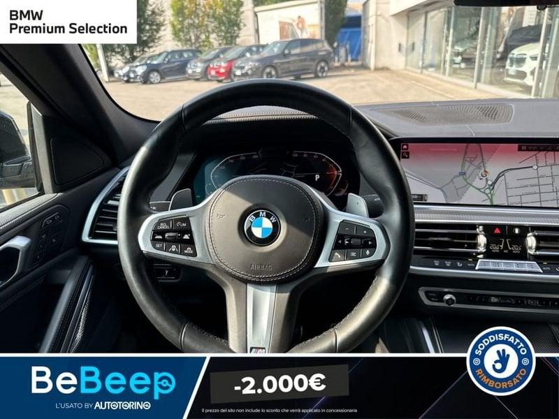 BMW X6 XDRIVE40I MHEV 48V MSPORT AUTO